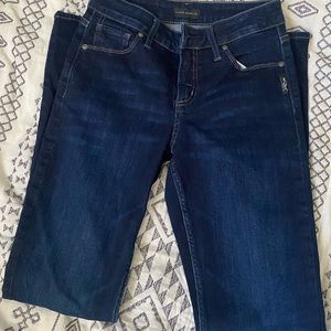 Silver Jeans Co. - Avery boot cut dark deep blue wash